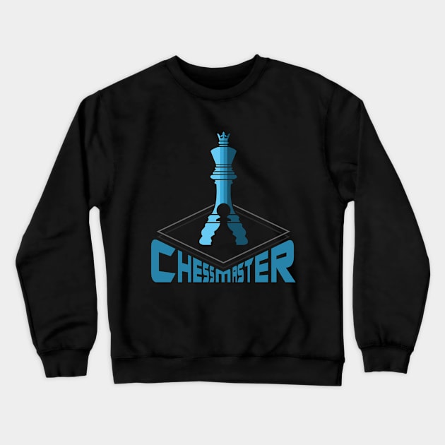 Beat Chess King with Pawn Crewneck Sweatshirt by Markus Schnabel